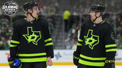 Dallas Stars Roope Hintz, Miro Heiskanen understand NHL Global Series power