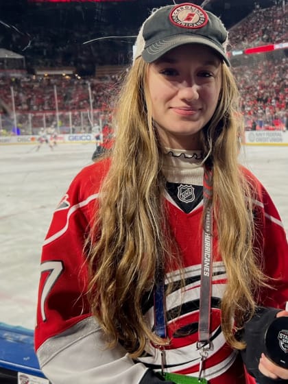 Stadium Series an unforgettable experience for NHL Power Player Emma Bracken