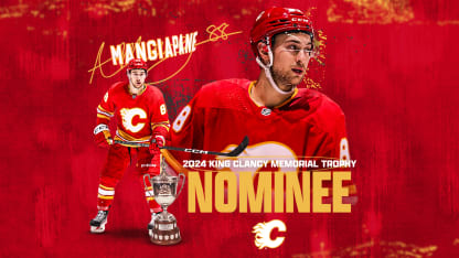 Andrew Mangiapane Named King Clancy Nominee