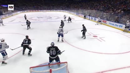 TOR@TBL: Brodie scores goal against Matt Tomkins