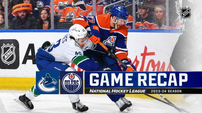 Vancouver Canucks Edmonton Oilers game recap April 13