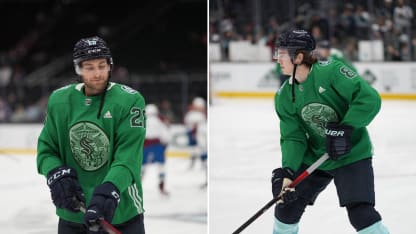 NHL Green Night Seattle Kraken warmup jerseys