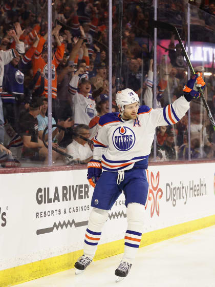 Leon Draisaitl Edmonton Oilers wechselt optisch die Sportart