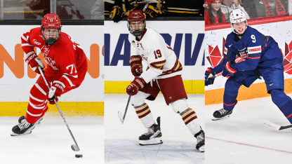 Celebrini, Gauthier et Blake sont les finalistes au trophée Hobey-Baker