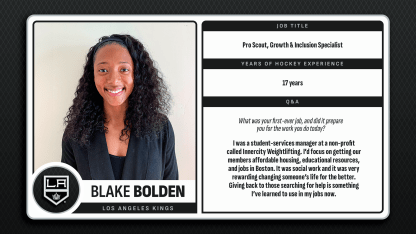 Women in Hockey: Blake Bolden